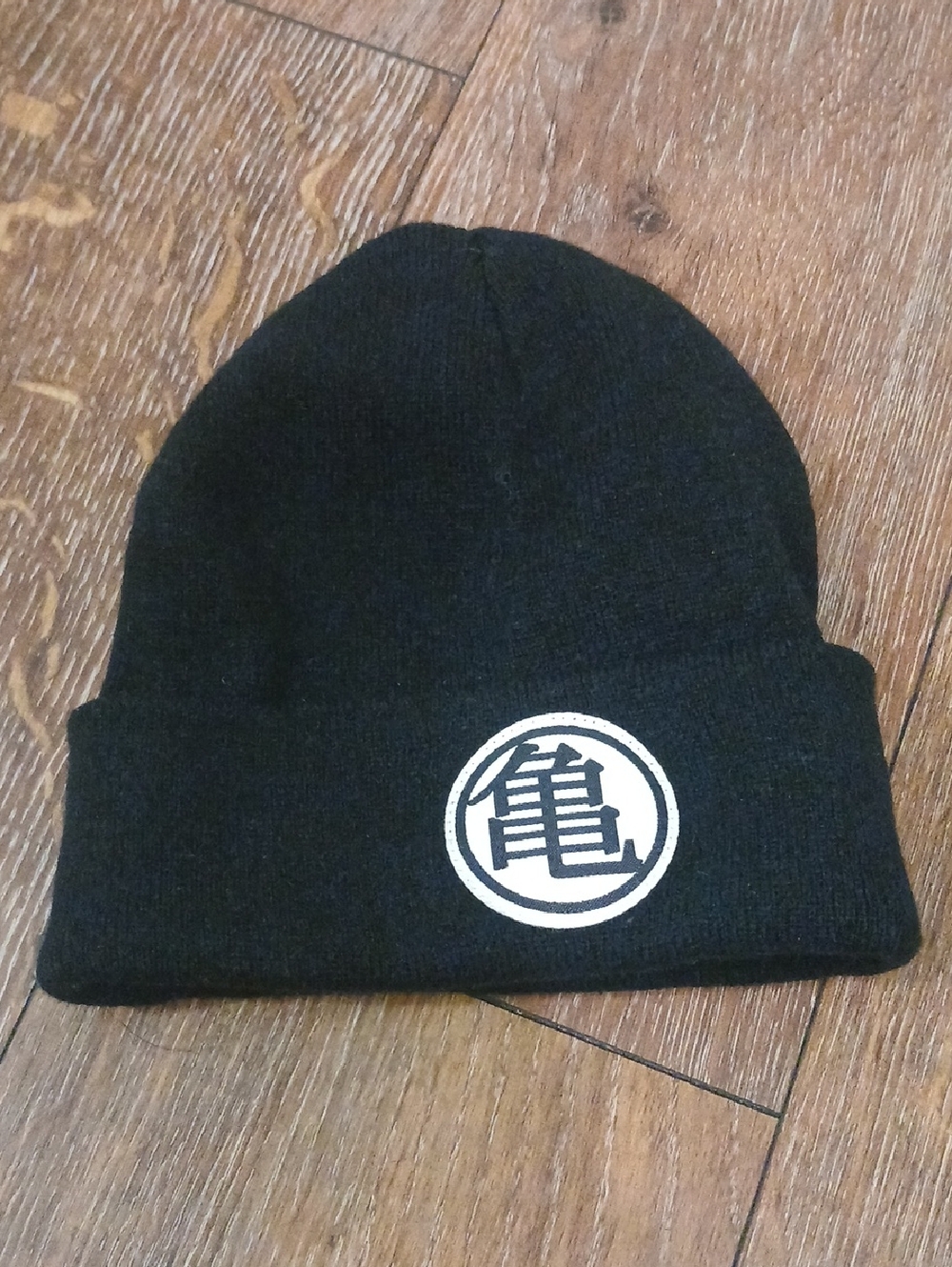 Dragon Ball Z Goku Turtle Hermit Kanji Symbol Cuffed Beanie Hat